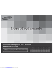 Samsung HMX-H300SN Manual Del Usuario