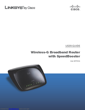Cisco RB-WRT54GS2 - Wireless-G Broadband Router User Manual