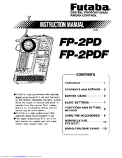 FUTABA FP-R102JE Instruction Manual
