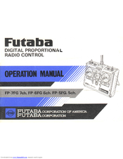 FUTABA FP-6FG Operation Manual