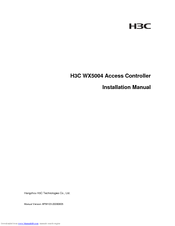 3COM WX5004 AC 4GE COMBO Installation Manual
