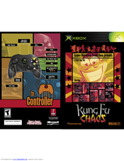 GAMES MICROSOFT XBOX KUNG FU CHAOS Manual