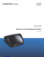 Linksys WRT54G2 - Wireless-G Broadband Router User Manual
