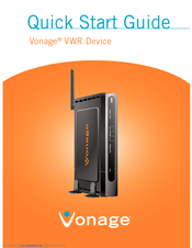 Vonage VWRVD - D-Link VWR Wireless Router Quick Start Manual