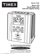 Timex T626 User Manual