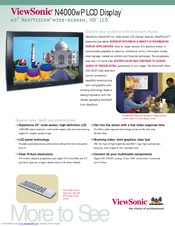ViewSonic NextVision N4000WP Brochure
