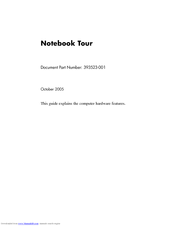 HP Pavilion dv8400 - Notebook PC Manual