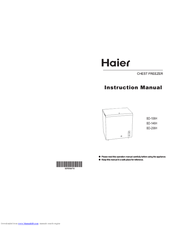Haier BD-206H Instruction Manual