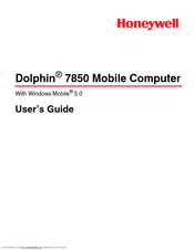 Dolphin 7850L0-A2-3110E - Hand Held Products Dolphin 7850 User Manual