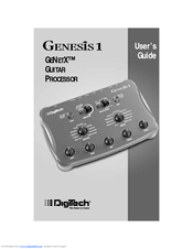 DIGITECH Genesis 1 User Manual