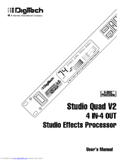 DIGITECH STUDIO QUAD V2 User Manual