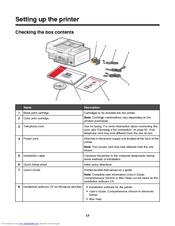 Lexmark 13R0245 - X6575 USB 2.0/PictBridge/ 802.11g All-in-One Color Printer Scanner Copier Fax Photo Setup Manual