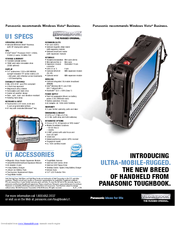 Panasonic CF-U1AQBXZAM Specifications