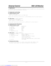 NEC V321-2 Communications Manual