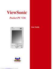 ViewSonic PPCV36 - V36 Pocket PC User Manual