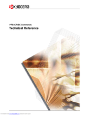 Kyocera FS 3700 - B/W Laser Printer Technical Reference Manual
