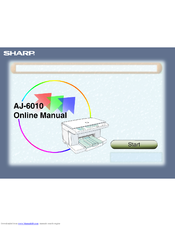 Sharp AJ-6010 Online Manual