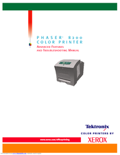 Xerox 8200B - Phaser Color Solid Ink Printer Advanced Features And Troubleshooting Manual