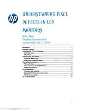 HP w15e - Widescreen LCD Monitor Introduction Manual