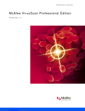 Mcafee VIRUSSCAN PROFESSIONAL EDITION 7.0 Manual