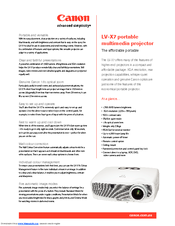 Canon 2105B002AA Specifications
