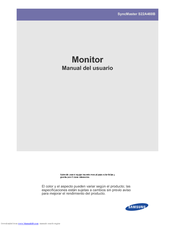 Samsung SyncMaster S22A460B Manual Del Usuario