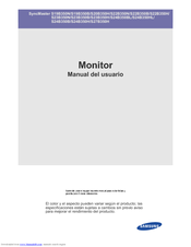 Samsung SyncMaster S20B350H Manual Del Usuario