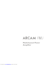 ARCAM P7 Handbook