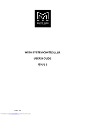 Martin Audio WX3A - V2 Manual