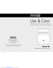 Viking RDSCE230 Use And Care Manual