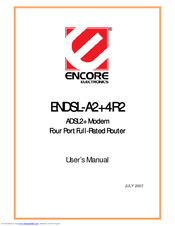 Encore ENDSL-A2PLUS4R2 User Manual