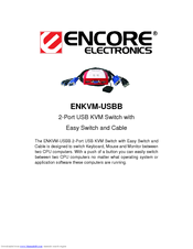 ENCORE ENKVM-USBB Datasheet