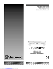 SHERWOOD CD-5090 Operating Instructions Manual