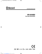 SHERWOOD Newcastle VR-654BD Manual