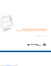 EFI C842912 - EFI FierySpark Professional User Manual