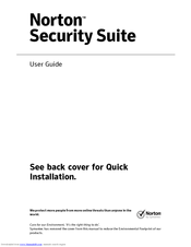 Symantec Norton Security Suite User Manual