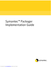 Symantec PACKAGER - V 1.3 Implementation Manual
