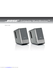 Bose Computer MusicMonitor Owner's Manual