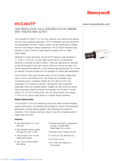 Honeywell HCC484TPX Specifications