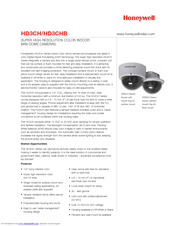 Honeywell HD3CH Specifications
