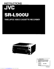 JVC SR-L900U Instructions Manual