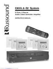 RUSSOUND CAV66 2 Instruction Manual