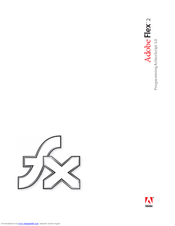 Adobe FLEX 2-PROGRAMMING ACTIONSCRIPT 3.0 Manual