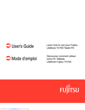 Fujitsu Lifebook TH700 User Manual