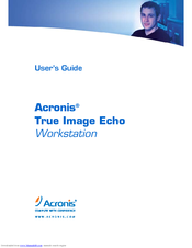 ACRONIS TRUE IMAGE ECHO - FOR LINUX User Manual