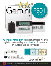 Gemini GEM-P801 Datasheet