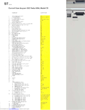 PORSCHE 930 TURBO USA - 1976 CURRENT FLOW DIAGRAM Manual