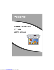 Palsonic TFTV100A User Manual