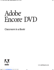 ADOBE ENCORE DVD Manual