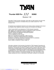TYAN Thunder K8S Pro Manual
